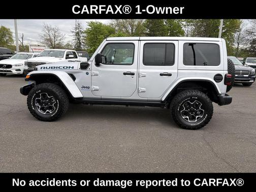 Silver Zynith Clearcoat 2023 Jeep Wrangler 4xe Rubicon