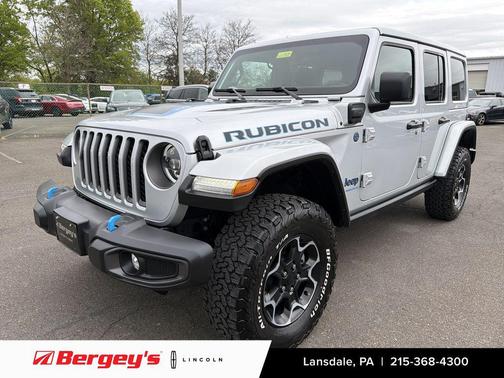 Silver Zynith Clearcoat 2023 Jeep Wrangler 4xe Rubicon