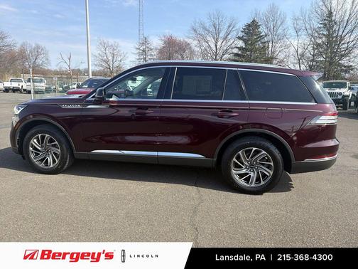BURGUNDY VELVET 2021 Lincoln Aviator Standard AWD