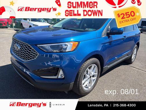 ATLAS BLUE 2023 Ford Edge SEL