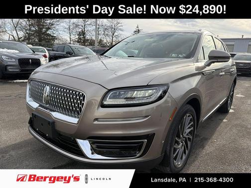 2020 Lincoln Nautilus Reserve