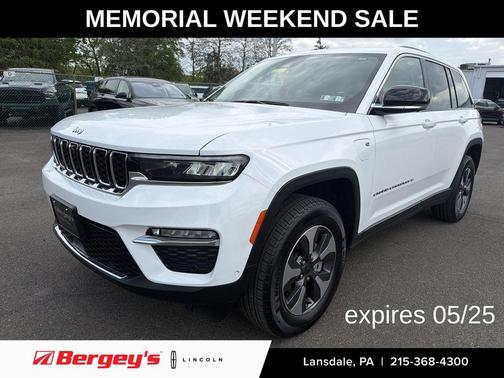 Bright White Clearcoat 2022 Jeep Grand Cherokee 4xe Base