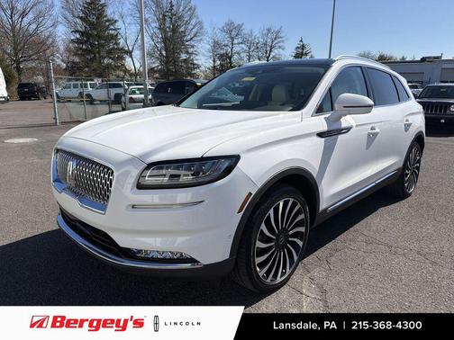 PRISTINE WHITE MET 3C 2022 Lincoln Nautilus Black Label