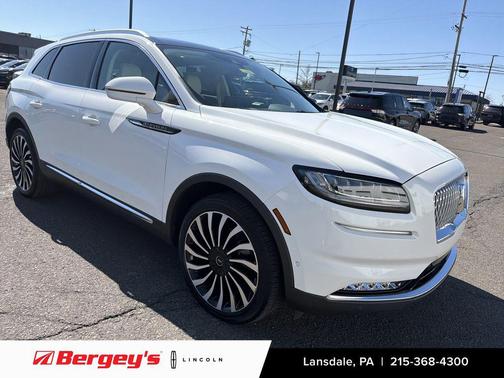 PRISTINE WHITE MET 3C 2022 Lincoln Nautilus Black Label