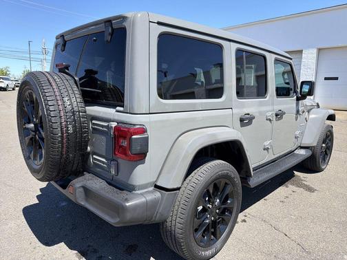 Sting-Gray Clearcoat 2023 Jeep Wrangler 4xe Sahara