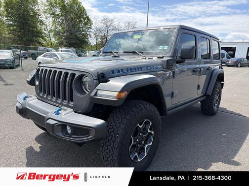 Sting-Gray Clearcoat 2023 Jeep Wrangler 4xe Rubicon