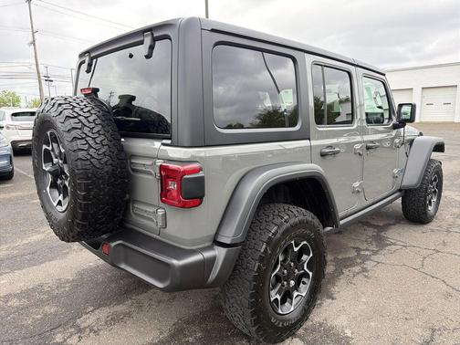 Sting-Gray Clearcoat 2023 Jeep Wrangler 4xe Rubicon