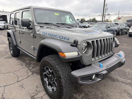 Sting-Gray Clearcoat 2023 Jeep Wrangler 4xe Rubicon