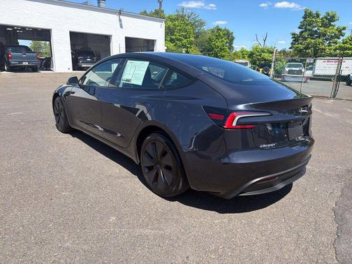 Stealth Grey 2025 Tesla Model 3 Long Range
