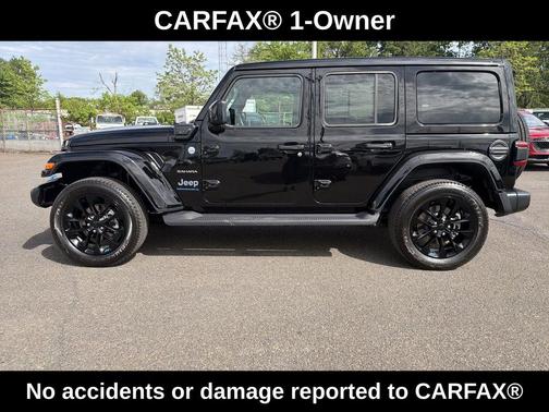 Black Clearcoat 2023 Jeep Wrangler 4xe Sahara
