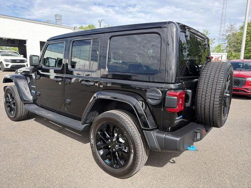 Black Clearcoat 2023 Jeep Wrangler 4xe Sahara
