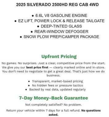 2025 Chevrolet Silverado 2500 WT