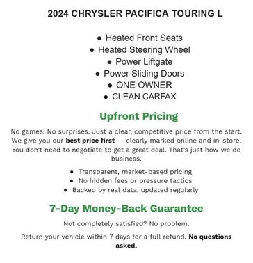 2024 Chrysler Pacifica Touring L