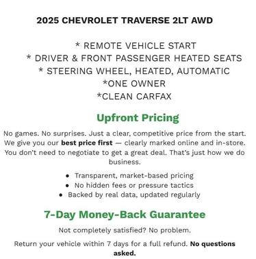 2025 Chevrolet Traverse LT