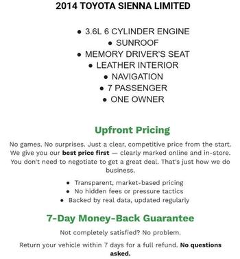 2014 Toyota Sienna Limited