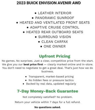 2023 Buick Envision Avenir AWD
