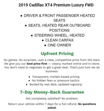 2019 Cadillac XT4 Premium Luxury