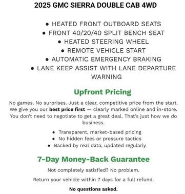 2025 GMC Sierra 1500 Elevation