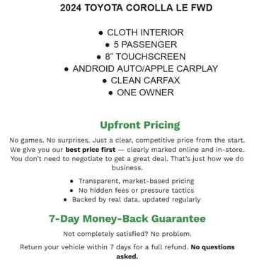 2024 Toyota Corolla LE