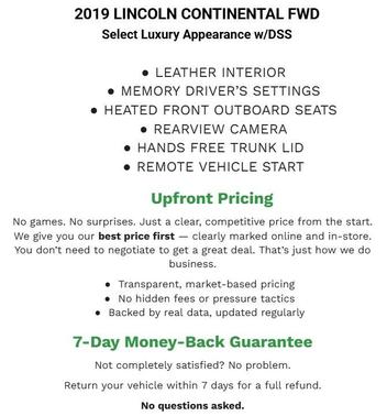 2019 Lincoln Continental Select