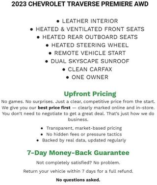 2023 Chevrolet Traverse Premier