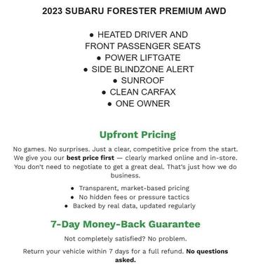 2023 Subaru Forester Premium