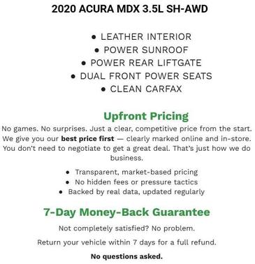 2020 Acura MDX 3.5L