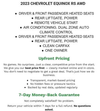 2023 Chevrolet Equinox AWD RS