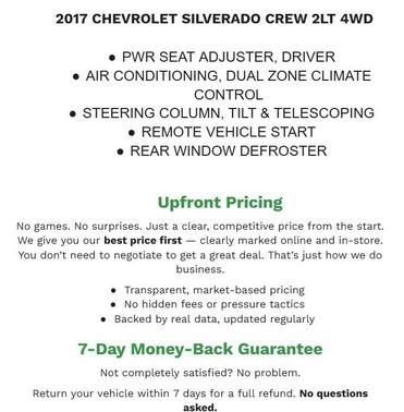 2017 Chevrolet Silverado 1500 2LT