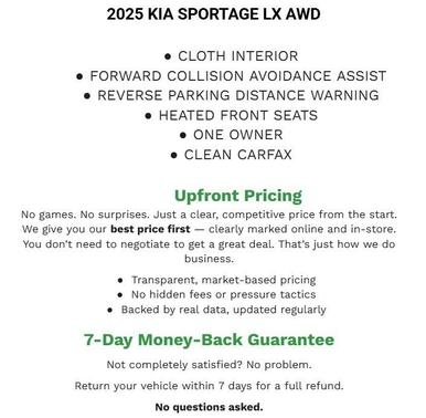 2025 Kia Sportage LX