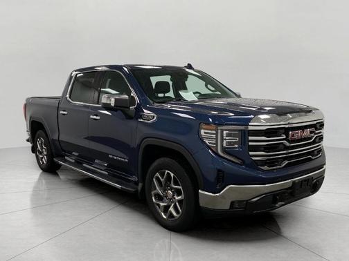 Pacific Blue Metallic 2023 GMC Sierra 1500 SLT