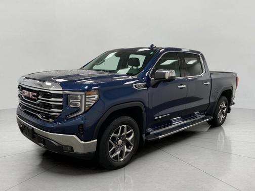 Pacific Blue Metallic 2023 GMC Sierra 1500 SLT