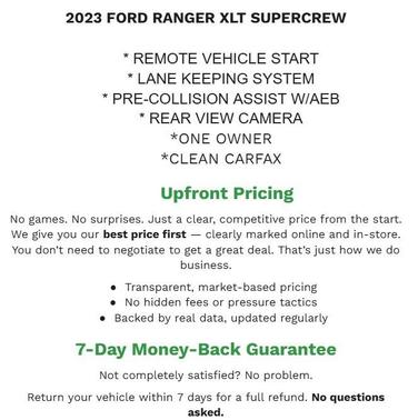 2023 Ford Ranger XLT