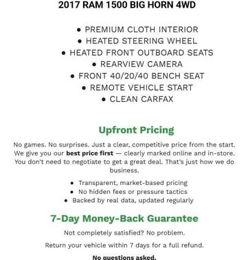 2017 RAM 1500 Big Horn