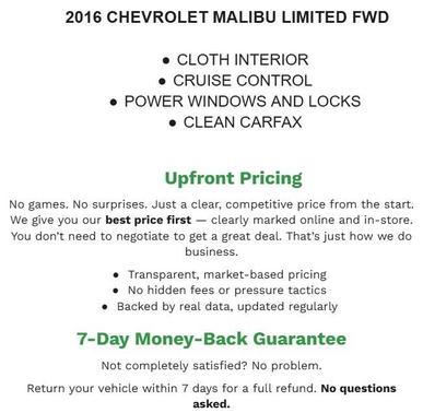 2016 Chevrolet Malibu Limited LT