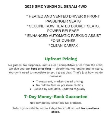 2025 GMC Yukon XL Denali