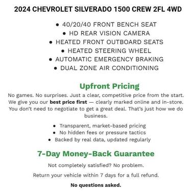Summit White 2024 Chevrolet Silverado 1500 LT