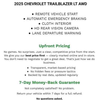 2025 Chevrolet Trailblazer LT