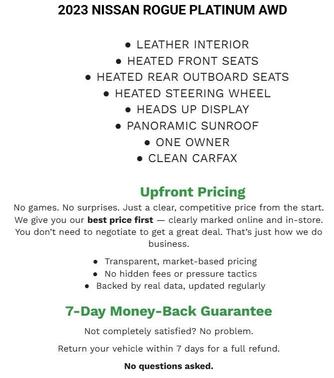 2023 Nissan Rogue Platinum