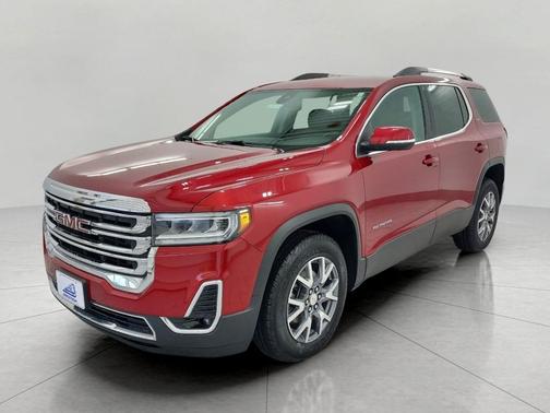 Volcanic Red Tintcoat 2023 GMC Acadia AWD SLT