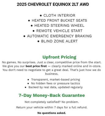 2025 Chevrolet Equinox 1LT