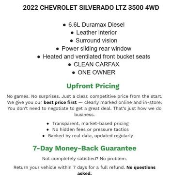 2022 Chevrolet Silverado 3500 LTZ