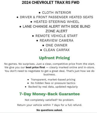 2024 Chevrolet Trax FWD 1RS
