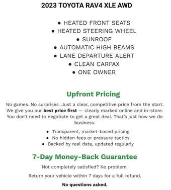 2023 Toyota RAV4 XLE