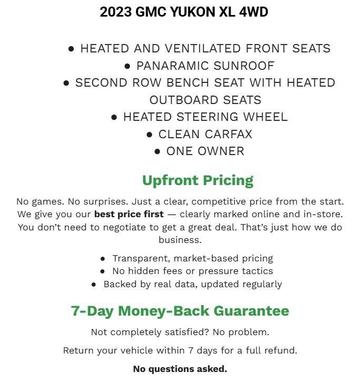 2023 GMC Yukon XL SLT