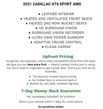 2021 Cadillac XT6 Sport AWD