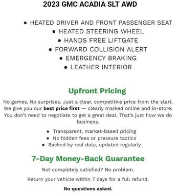 2023 GMC Acadia AWD SLT