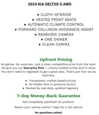 Gravity Gray 2024 Kia Seltos S