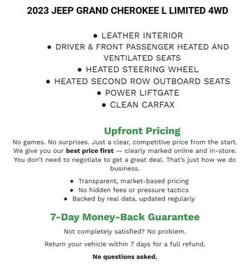 2023 Jeep Grand Cherokee L Limited