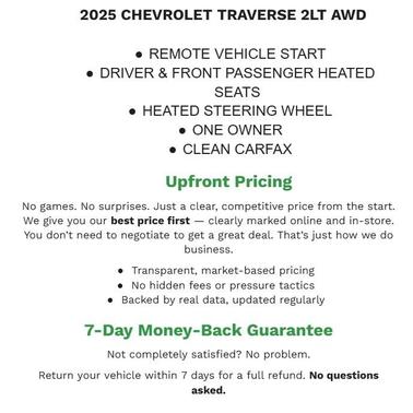 2025 Chevrolet Traverse LT